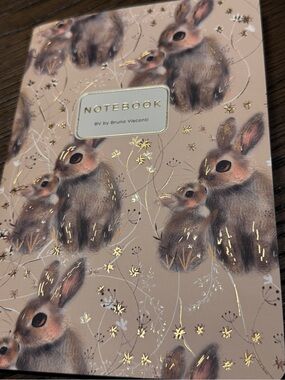 3 for $15 Bruno Visconti Soft Touch Baby Bunny and Mother Journal A5 NEW